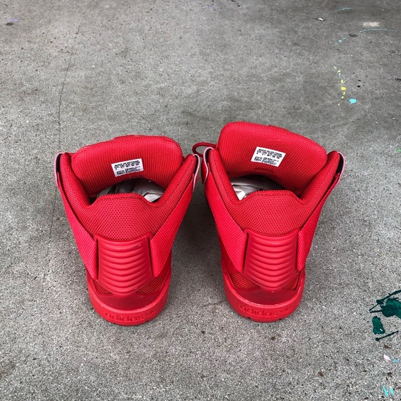 Red Crest Wood Mid Adidas - Picture 10 of 11